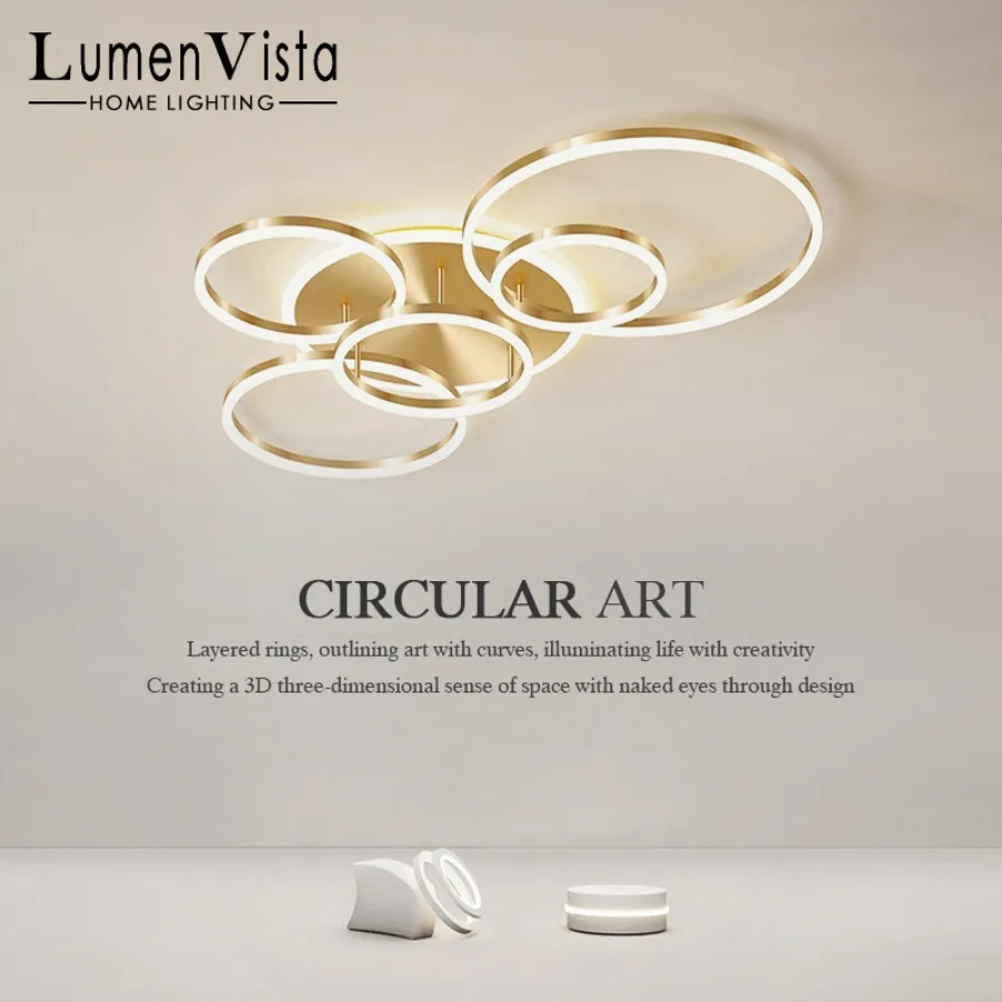 moderno criativo circular levou luminaria de teto pingente quarto sala de estar sala de jantar estudo decorativo combinacao 01