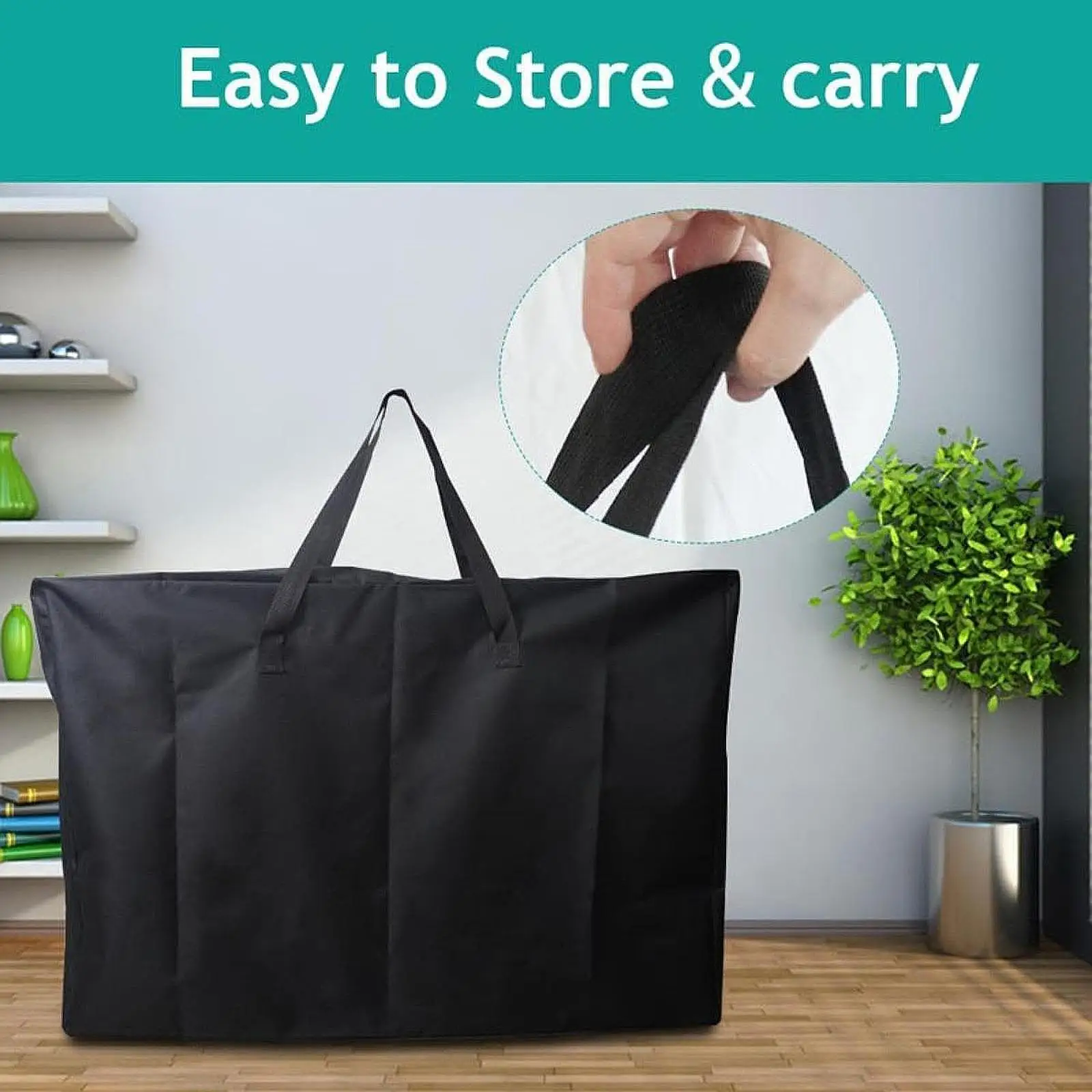 Cover Storage Bag 41.7x11x28.3inch Multipurpose Tear Resistant for Traveling Accessories Portable Oxford Fabric
