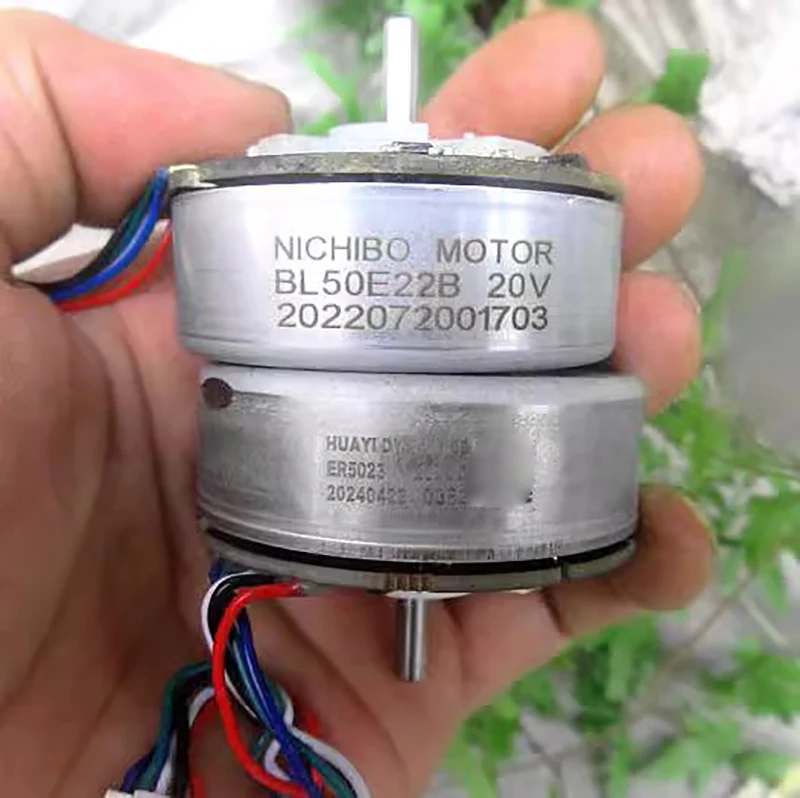 DC24V 4000rpm BL50E22B ER5023 High power dual ball bearing external rotor brushless motor