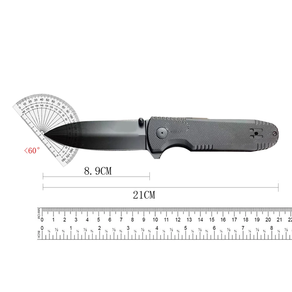 Coltello pieghevole CTS-XHP Coltello da frutta da campeggio esterno tattico portatile con manico da caccia