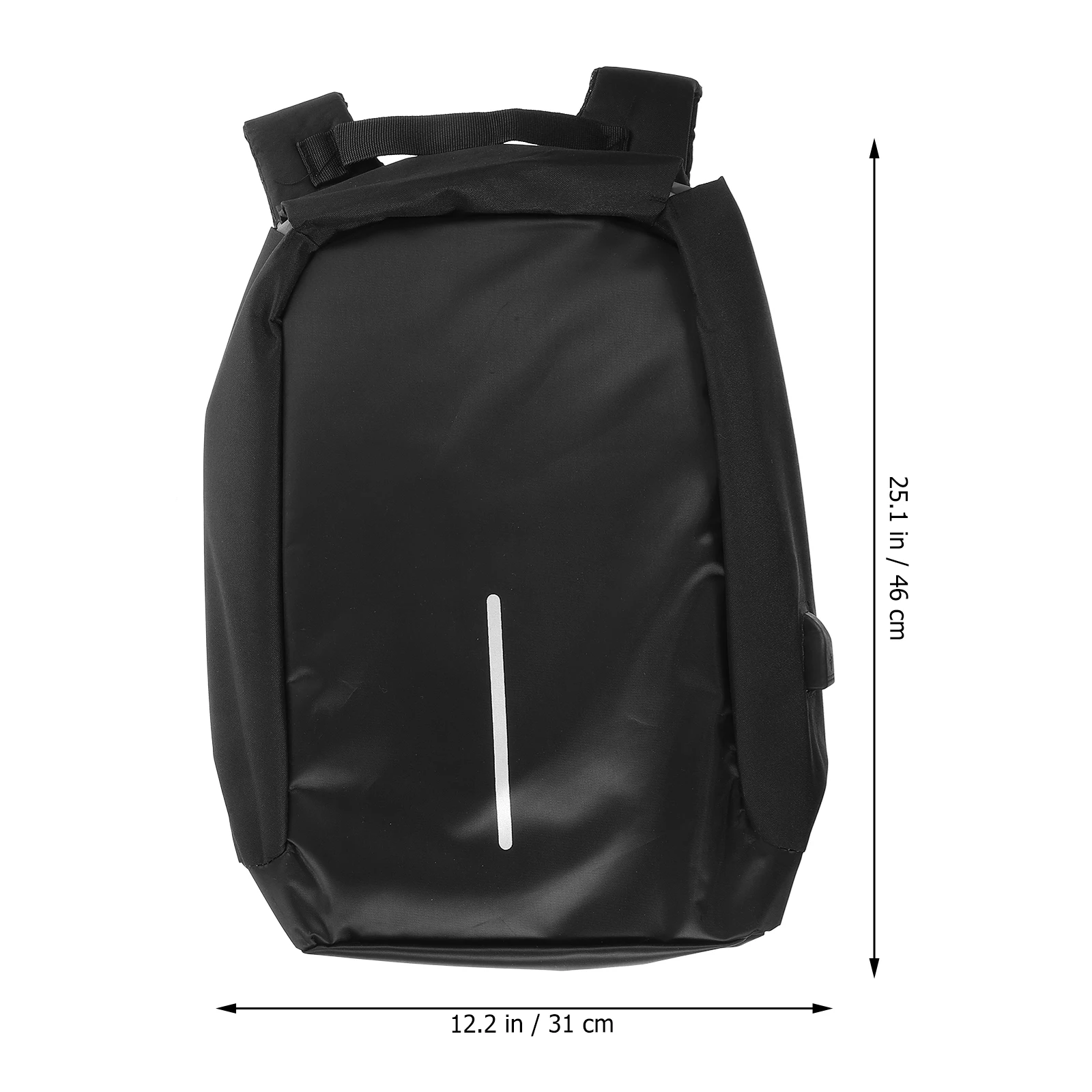 

Waterproof Charging Backpack 15.6 Inch Laptop Bag USB Port Anti Theft Oxford Fabric Travel Business Lightweight Large Capacity