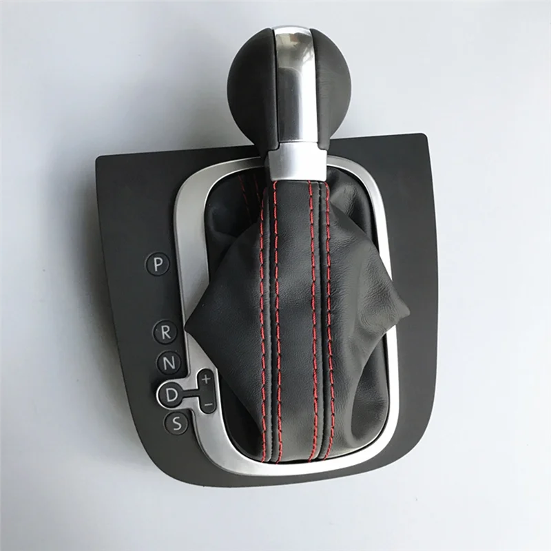 

Excellent-LHD DSG Gear Shift Knob With Dust Leather Cover Gearbox Shift Lever For VW Golf 6 MK6 GTI GLI Scirocco 16D713203A