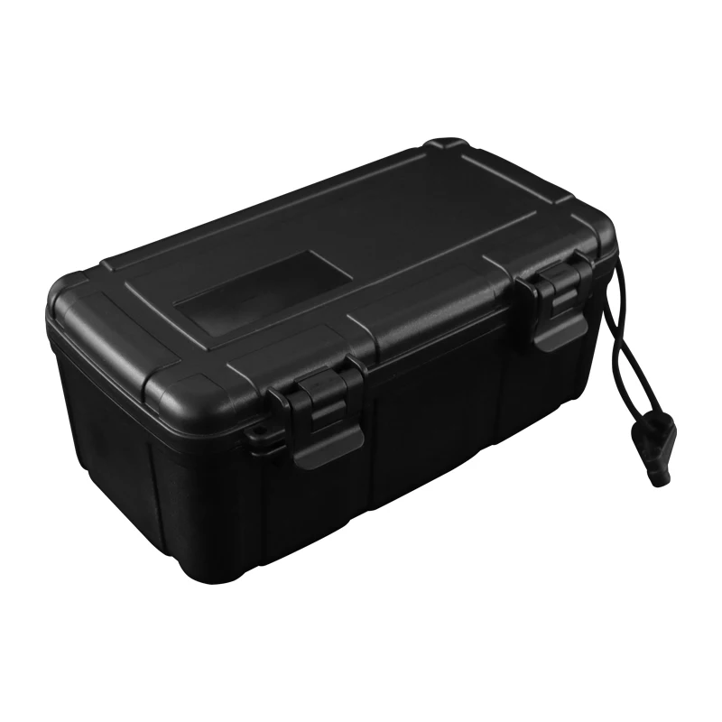 Cigar Humidor Case Waterproof Travel Smoking Box  Storage 4 Cigars Box Humidor Humidifier For Sigar