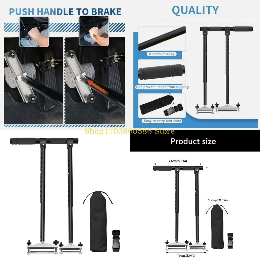 242A Driving Support Equipment For Injured Or Disabled Users Operates On Left Right Hand Steering Vehicles strong Steel Frame