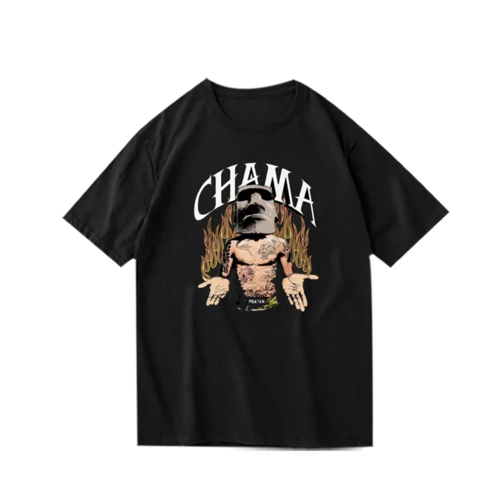 Chama Poatan Alex Pereira T Shirt  Pereira Ko Hill  T-Shirts Men Women Pure CottonRound Collar Tees Short Sleeve Tops Summer