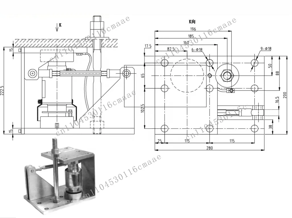 -A-10t/20t/30t/40t/50t weighing modules: Analog column-type compression weighing sensor modules, used for truck scales