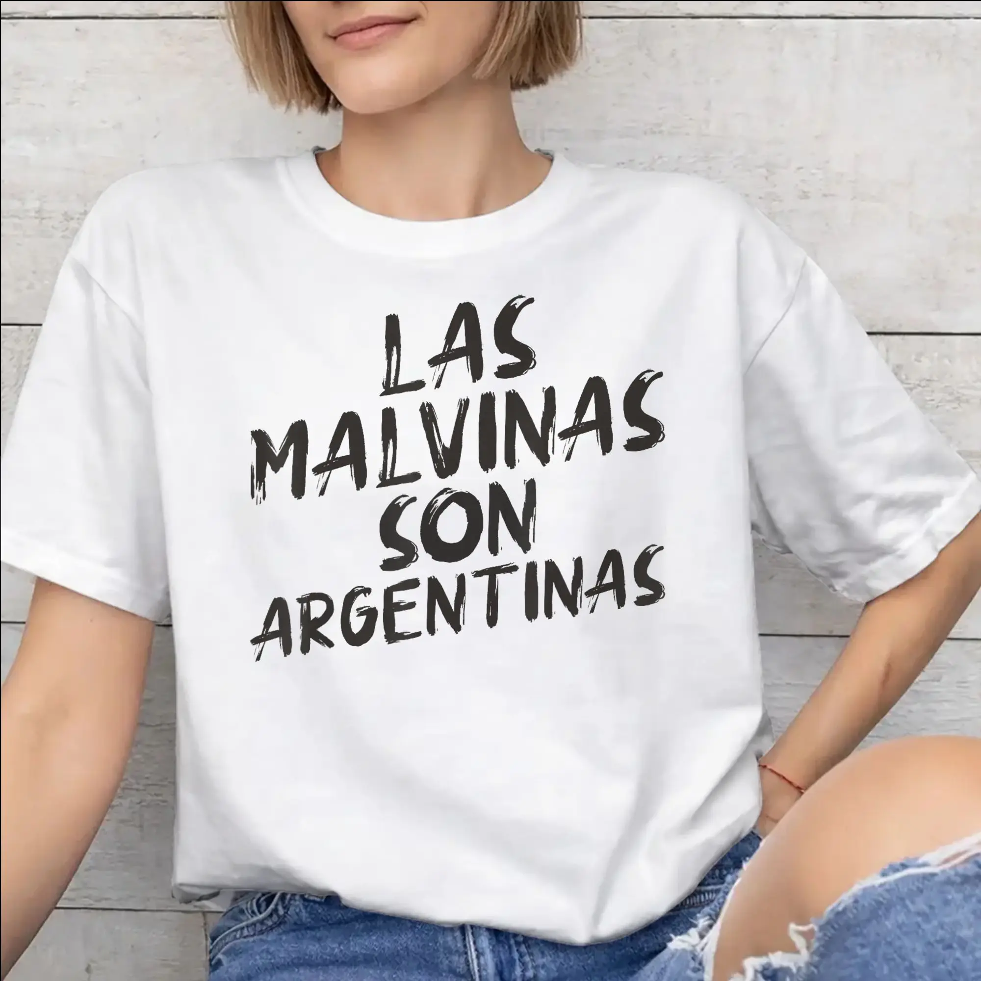 Las Malvinas Son Argentinas New Arrival T Shirt Men Women  Cotton  Tee Shirt Clothes