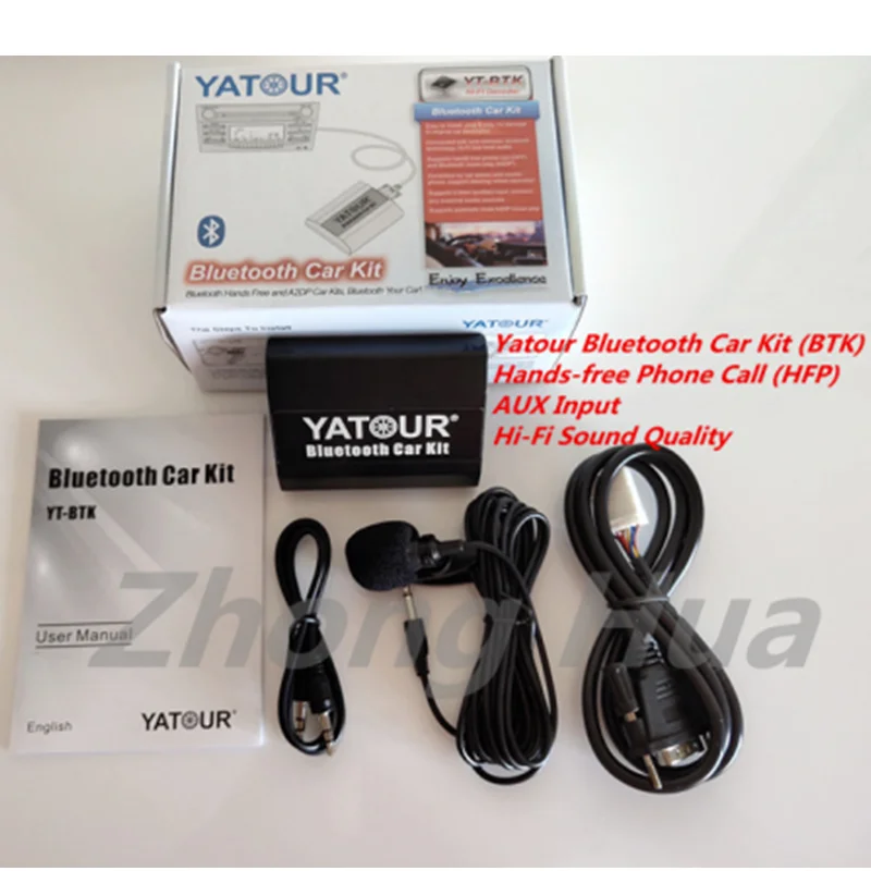 

Yatour AUX Bluetooth Audio for Toyota Avensis Camry Corolla Highlander RAV4 audio Car mp3 Player YTBTK