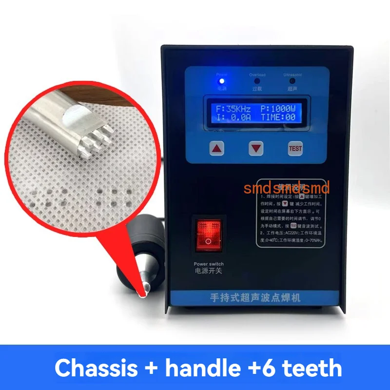 Hot saleHandheld Ultrasonic Cleaning Belt  Collection Belt Car Door Panel Non-woven Plastic Welding Machine