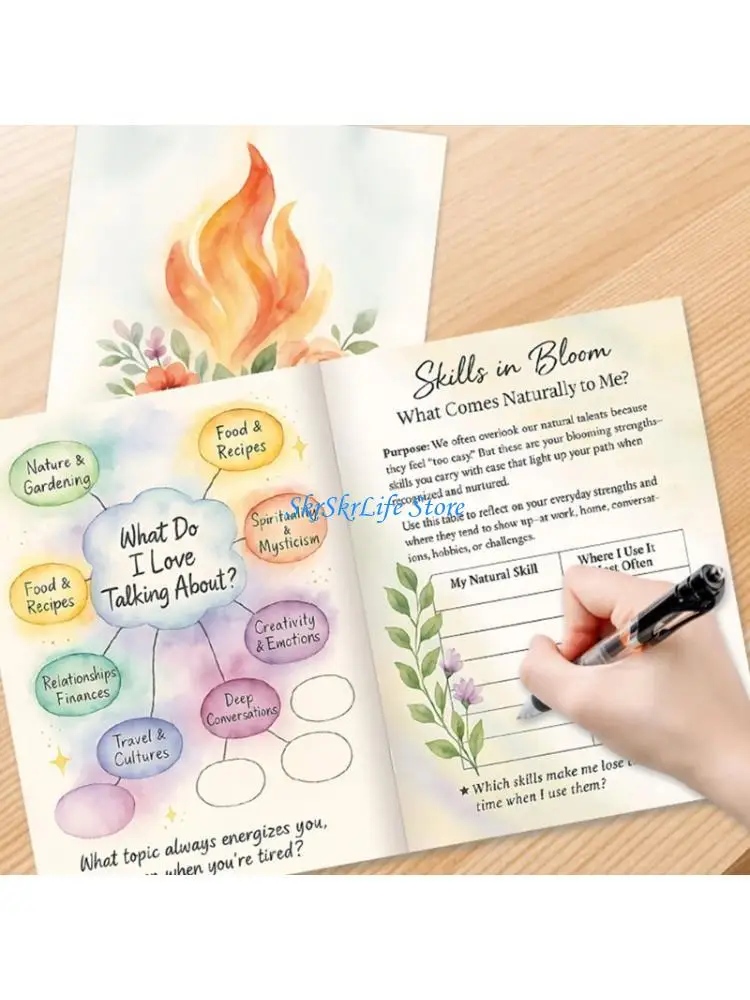 E65E Flexible Recycled Paper Notebook For Meetings Travel Journaling With Ergonomic Pocket Size Format