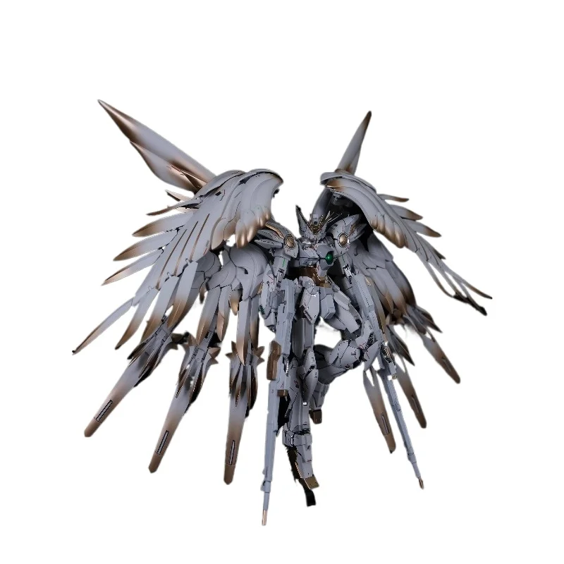 

Gundam model, Japan Bandai MG flying wing zero-type ka version, color-modified model, bursting feather gold Yukime