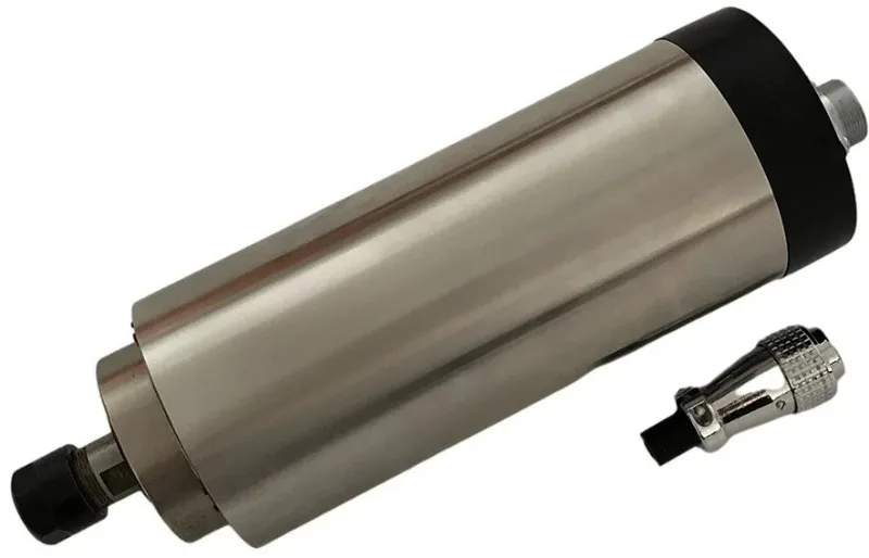 800W 1500W 2200W CNC Spindle Motor 220V Air Cooled Milling Machine Z Axis Shaft 1.5KW 2.2KW 65mm 80mm Diameter ER11 Collet Chuck