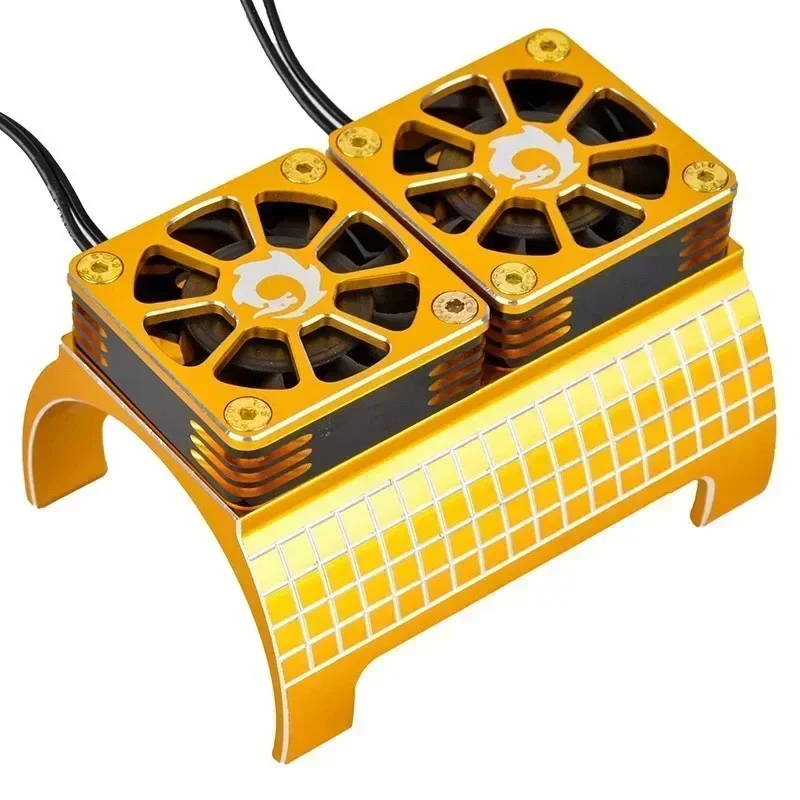 

Metal Dual Cooling Fan 4985 1717 Motor Heat Sink For 1/5 Trxs X-Maxx 6S 8S Arrma KRATON RC Car Upgrades Parts