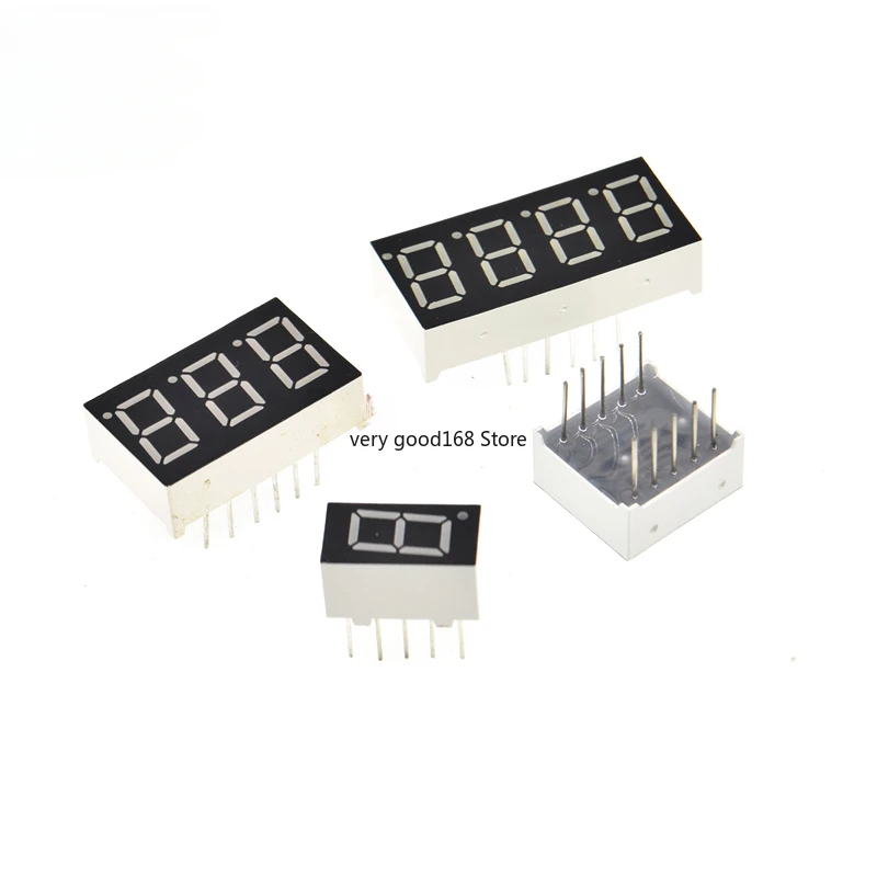 5PCS 1/2/3/4 bit Red Digital Tube Common Cathode/Anode LED Digit Display 1bit/2bit 0.28/0.36/0.4/0.56 inch 0.36inch 7 Segment