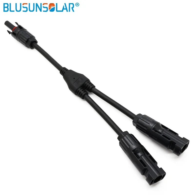 2T 2Y Solar Connector Bbranch M/M/F and F/F/M Y 2 Type Male 1 Female and 2 Female 1Male Solar Panel Cable Branch Connector