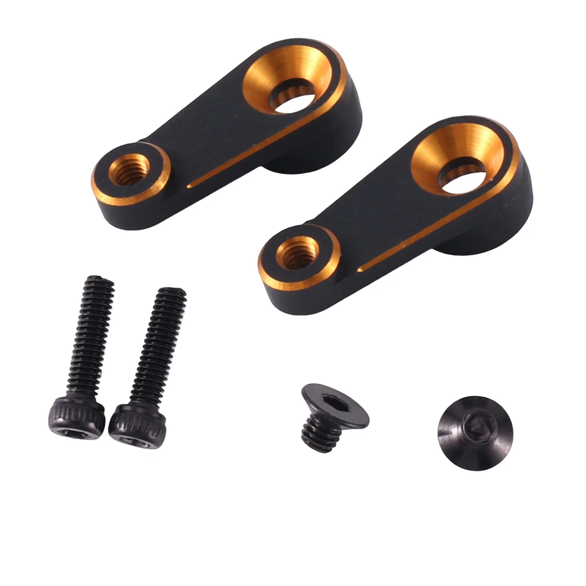 2Pcs Metal 25T Servo Arm Servo Horn 9740 for Traxxas TRX4M TRX-4M 1/18 RC Crawler Car Upgrades Parts Accessories,2