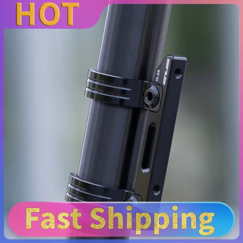 Aluminiumlegierung Flaschenhalterung Adapter Schnellspanner Fahrrad-Flaschenhalter-Adapter Verstellbar für Getränkeflaschenhalter