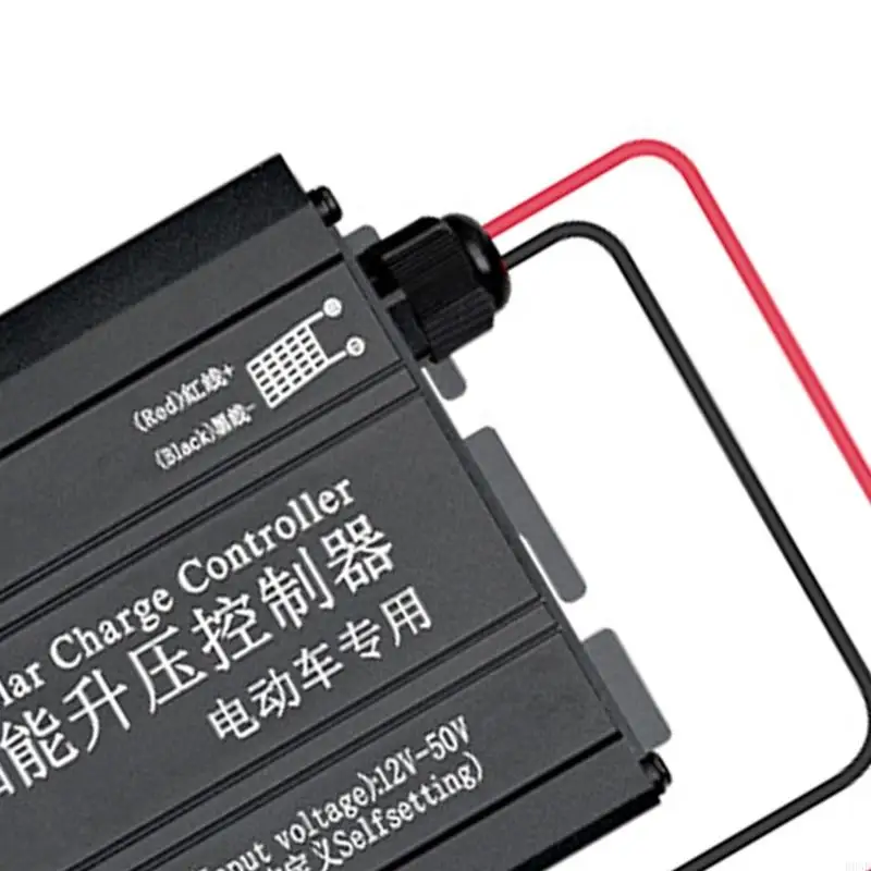 24V-72V Battery Support Solar Controller 600W with MPPT for Electric Vehicle Charging, 12V-50V Solar Input, Metal B03E