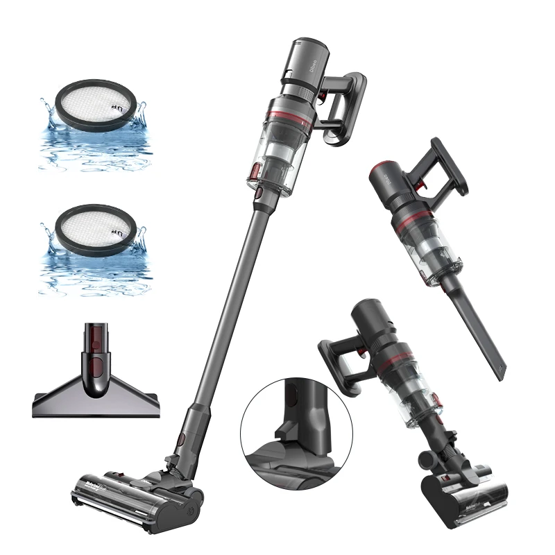 Home Appliances Electric Vacuum Cleaner Mop 27KPa Suction Hard Floor Sweeping Self Cleaning Cordless Vacuum Cleaner