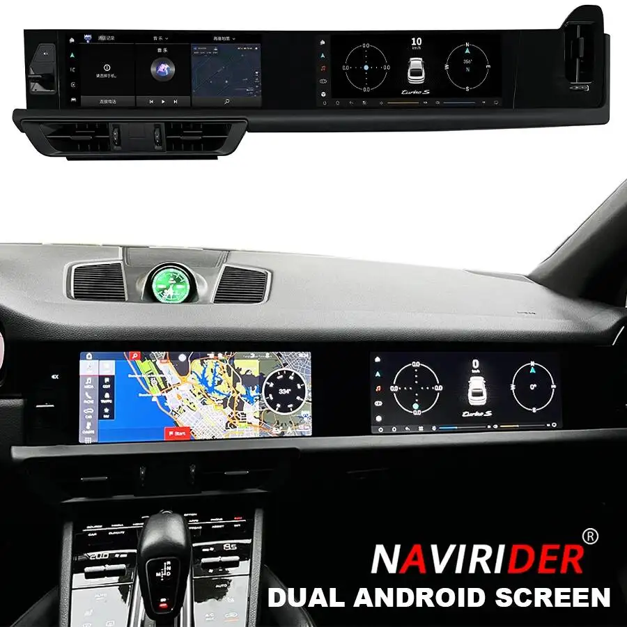 

For Porsche Cayenne 2018-2023 Car Radio Android 15 Touch Screen GPS Navigation Multimedia Video Player Stereo Carplay Head Unit
