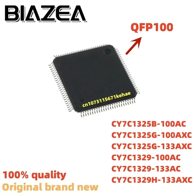 

1piece CY7C1325B-100AC CY7C1325G-100AXC CY7C1325G-133AXC CY7C1329-100AC CY7C1329-133AC CY7C1329H-133AXC QFP100 Chipset