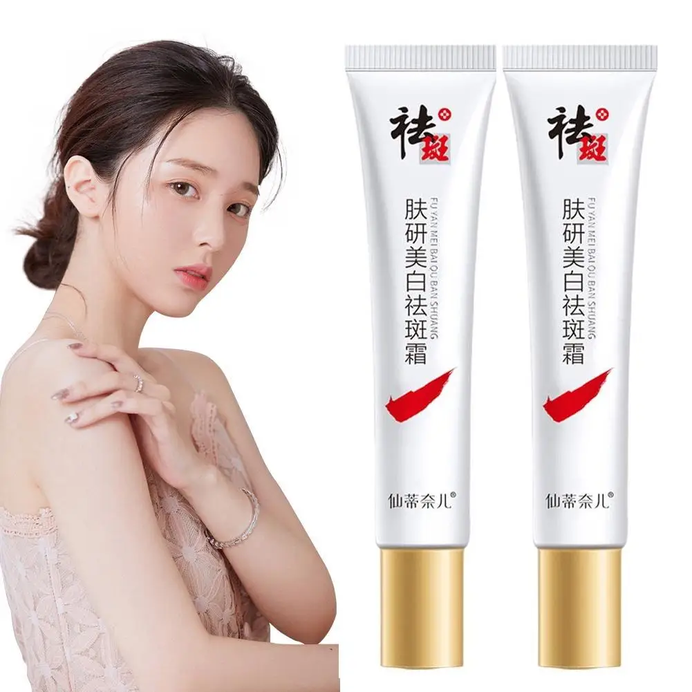 

2pcs Whitening Freckle Cream Remove Melasma Cream Remove Dark Spots Melasma Remover Brighten Skin Face Care