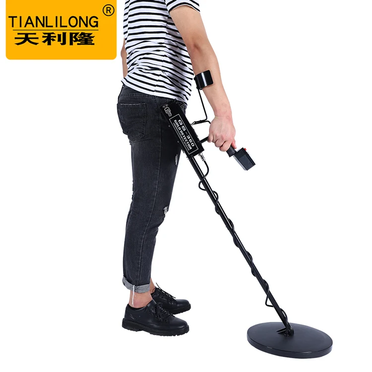 CS-3D High Sensitivity Underground Metal Detector Gold Waterproof With Long Range Depth For Treasure Hunting