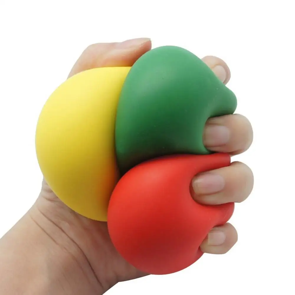 Elastic Gripping Ball Finger Strengthening Grip Massager Exercisers Ball Squeezing Stress Reliever Ball Finger Fidget Exercise