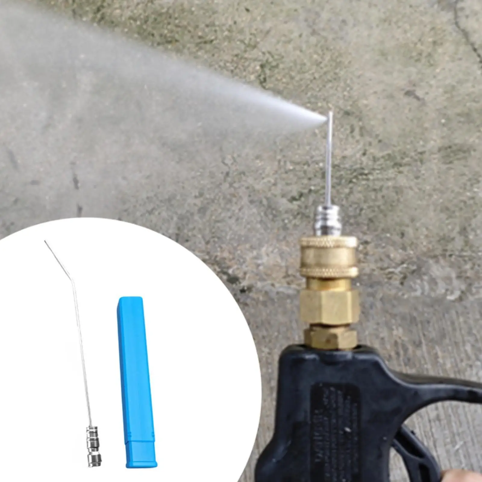 Hot Water Heater AC Maintenance Professional Flush Cleaner High Pressure Stainless Steel Needle Kit