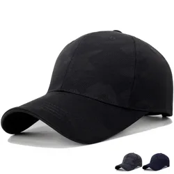 Unisex Simple Camouflage Baseball Caps Spring and Autumn Outdoor Adjustable Casual Hats Sunscreen Hat