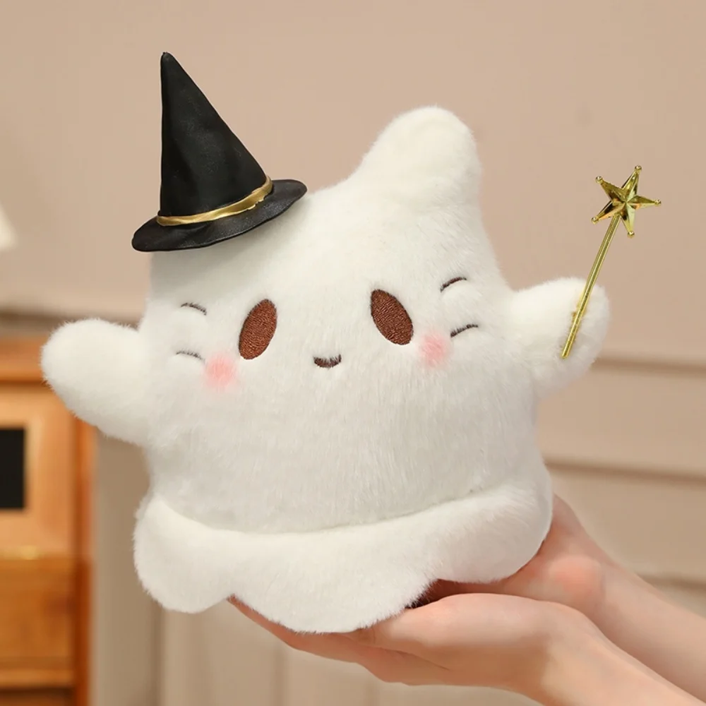 Ghost cat and long-eared rabbit plush options