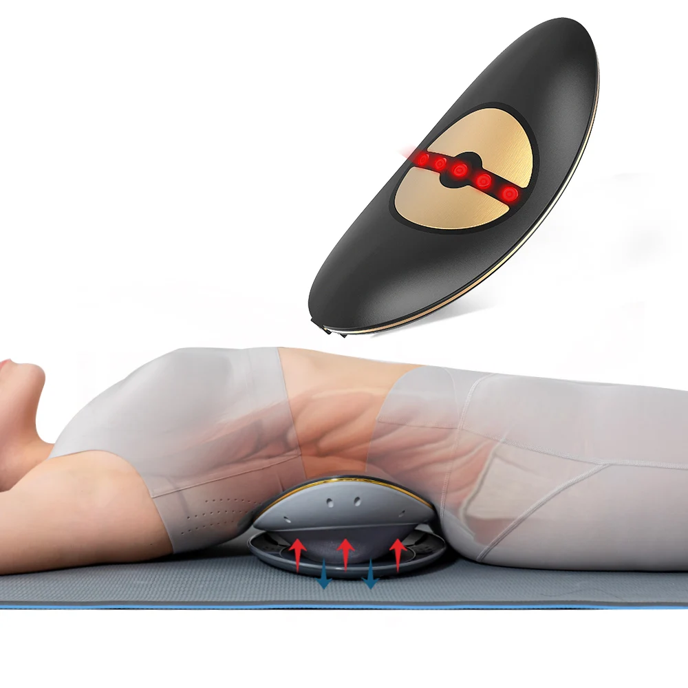 Multi-Functional Body Waist Massager Electric Adjustable Intensity Lumbar Traction Device Back Massage Massager