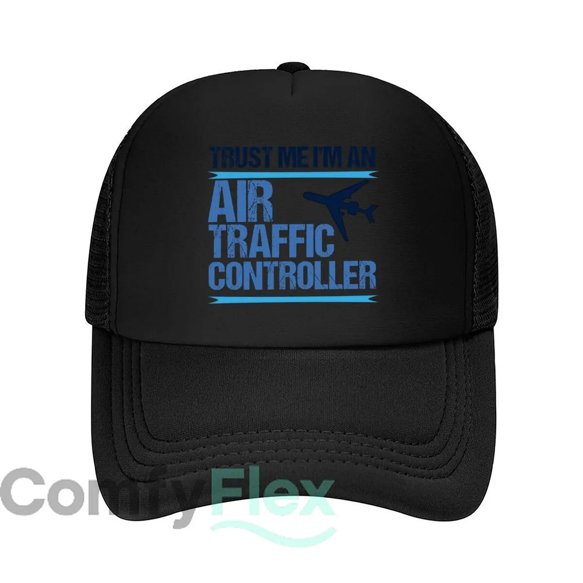 Trust Me Im An Air Traffic Controller Mesh Baseball Cap Hip Hop
