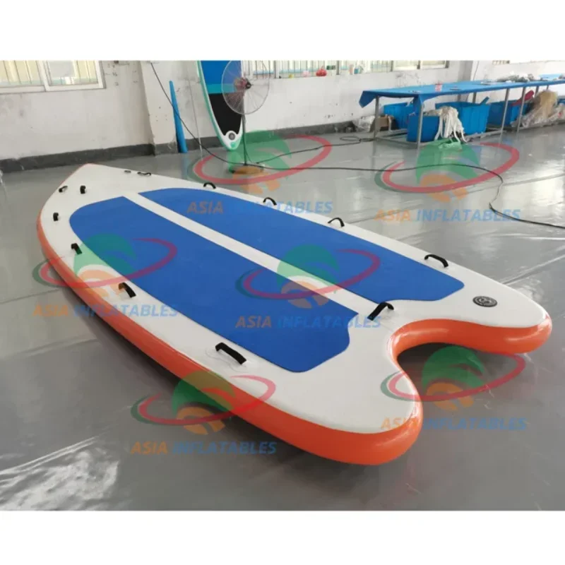 

Water Sports 5.5mx2m Team Party Multi Person Mega Inflatable Paddle Board Big Sup