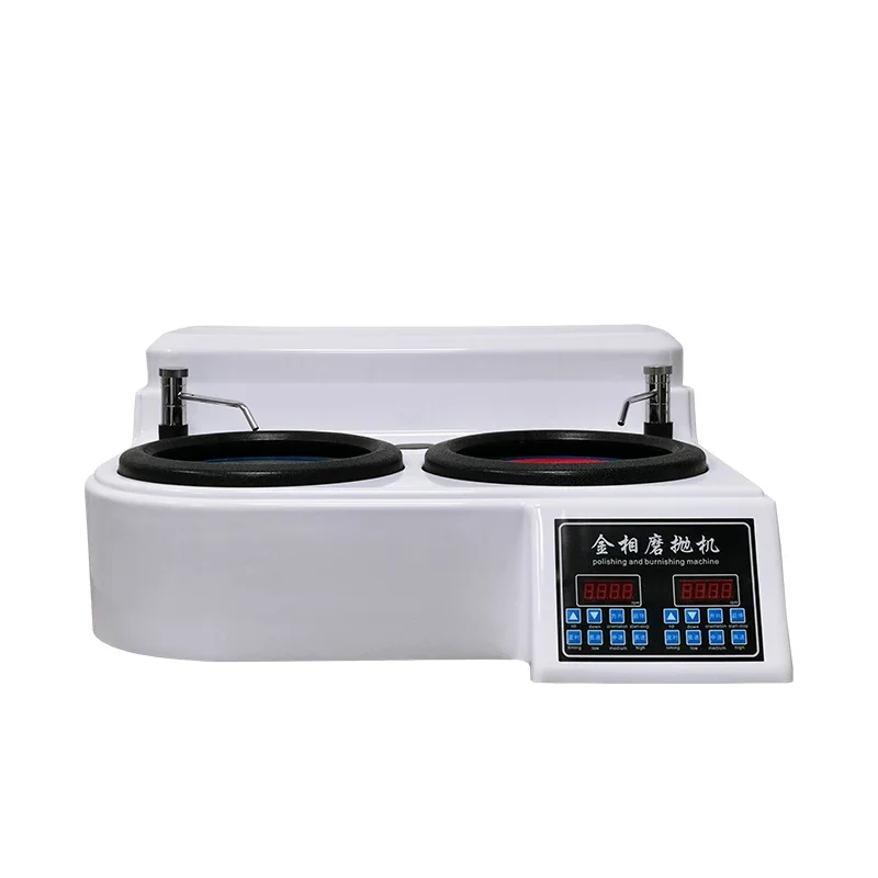 Full-automatic metallographic polishing machine JBONG fine stroke MP-2AYMPZ-1M touch screen stepless speed change