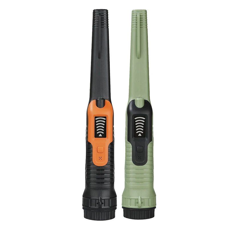 Metal Detector Pinpointer, LCD Display Waterproof With High Sensitivity, 360° Scanning, Sound/Vibration Indication