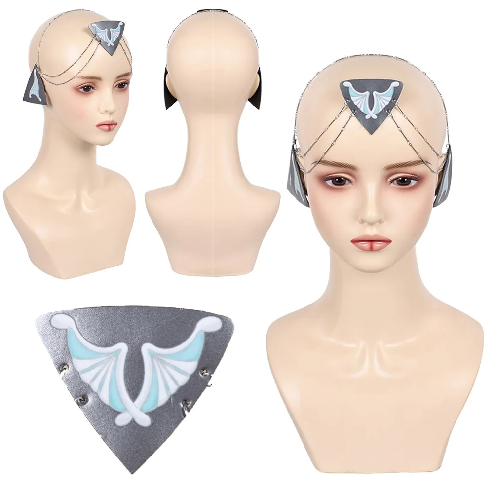 

Падме Косплей Фэнтези Амидала Головные уборы Декор для волос 1998 Фильм Космическая битва Костюм Маскировочные аксессуары Женский реквизит для ролевых игр