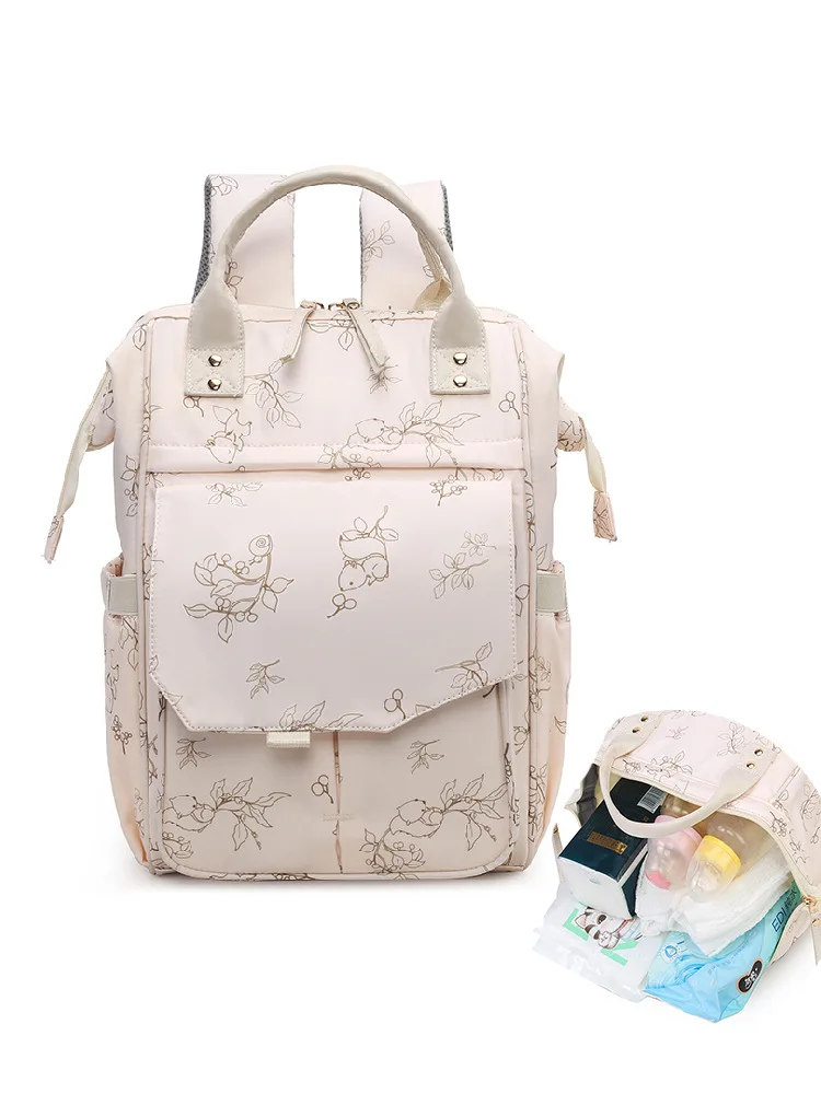 Mommy Maternity Backpack Dry Wet Separation Mom Bag Stroller Backpack Large Capacity Baby Stuff Organizer