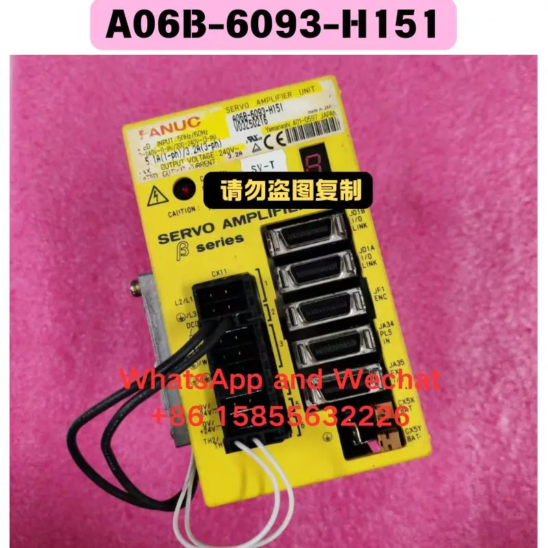 

Used A06B-6093-H151 Driver Functional test OK
