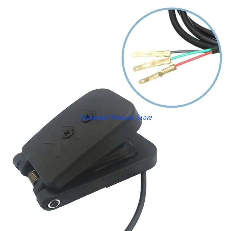 A70F Brake & Throttle Pedals Brake Accelerator Speed Control Pedal For Go Kart ATV