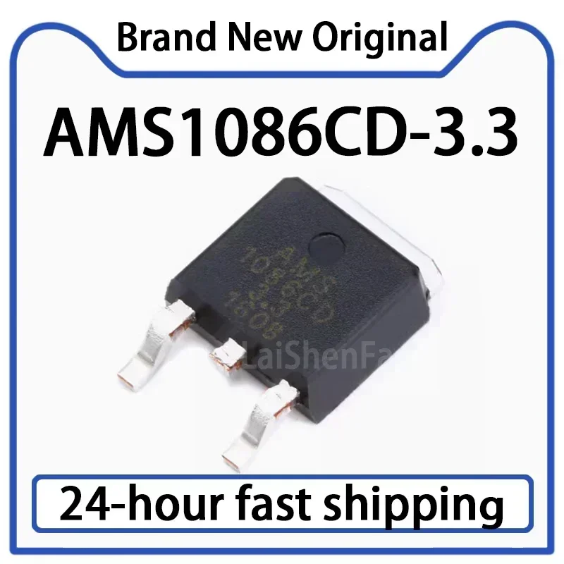 10PCS AMS1086CD-3.3…