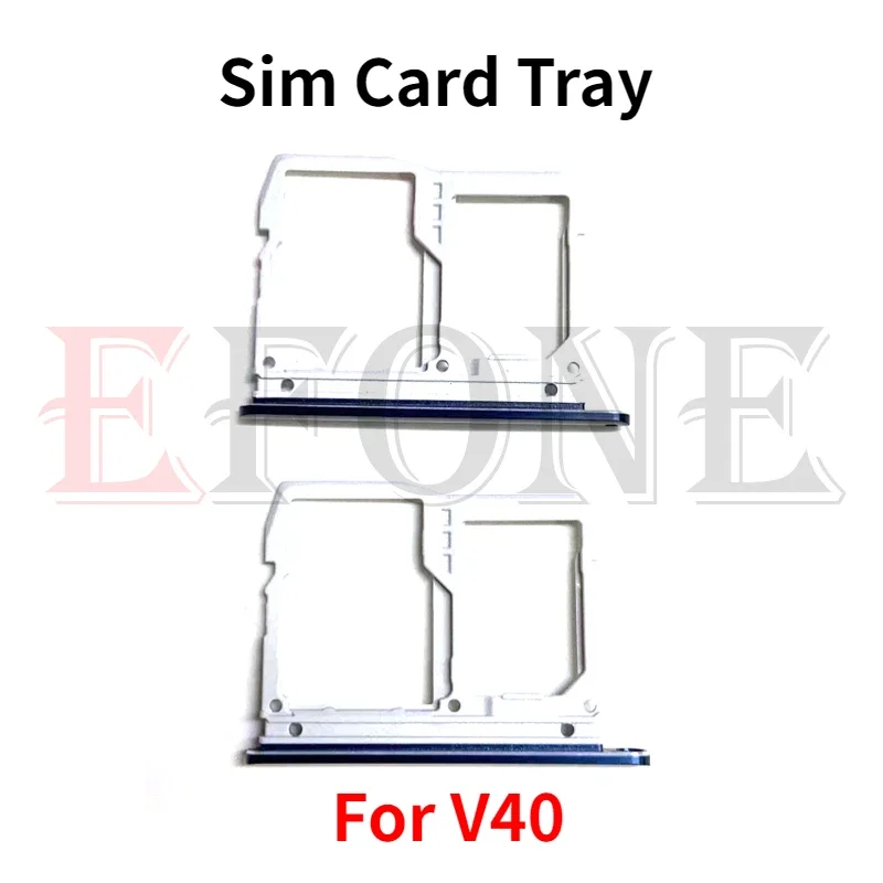 For LG V20 V30 V40 V50 H930 H933 Sim & SD Card Reader Holder Tray Slot With Waterproof Container Replacement