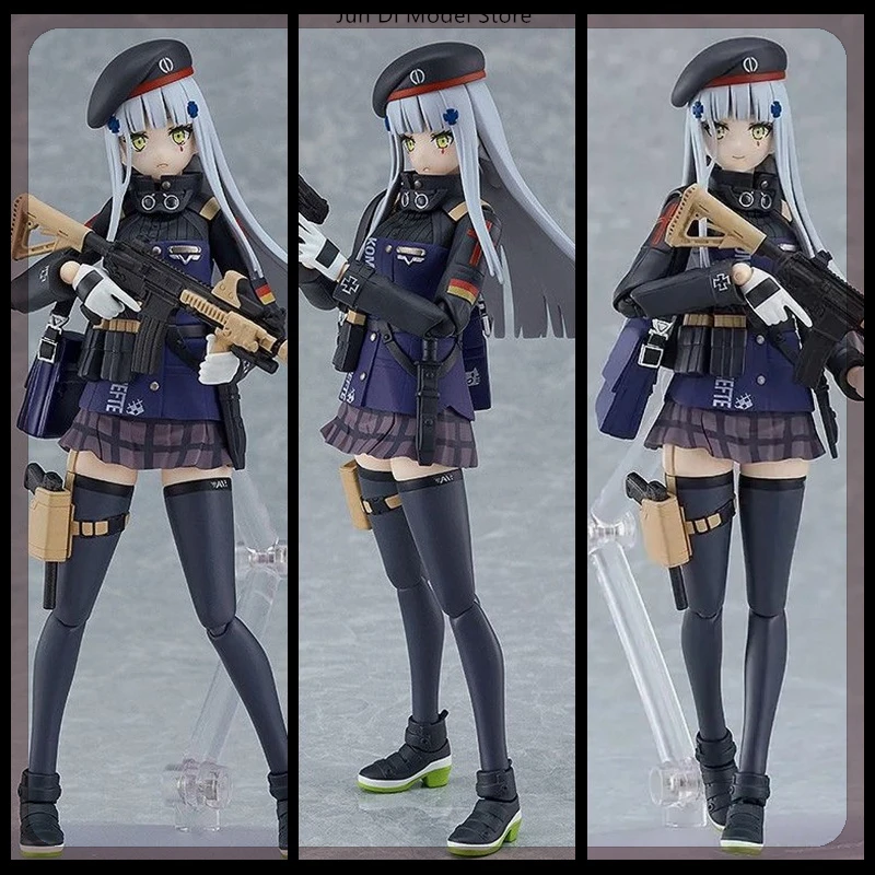 

15cm Girls Frontline Hk416 Multiple Accessories Game Girl Figures Statue Models Boys Collectible Toys Ornament Doll Toys Gifts