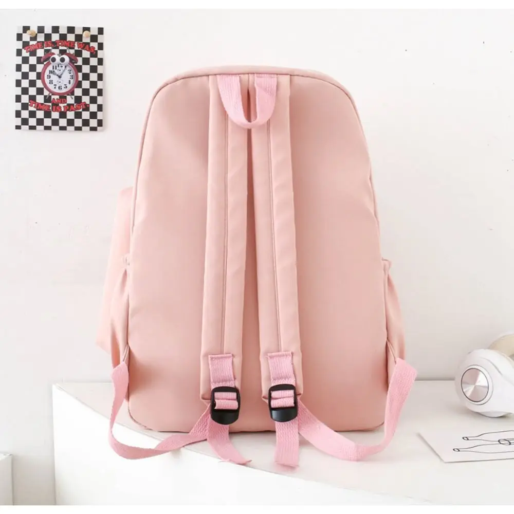 Gato impermeável impresso mochila para estudantes, linda mochila de faculdade, Casual Cartoon escola sacos de alta qualidade, moda