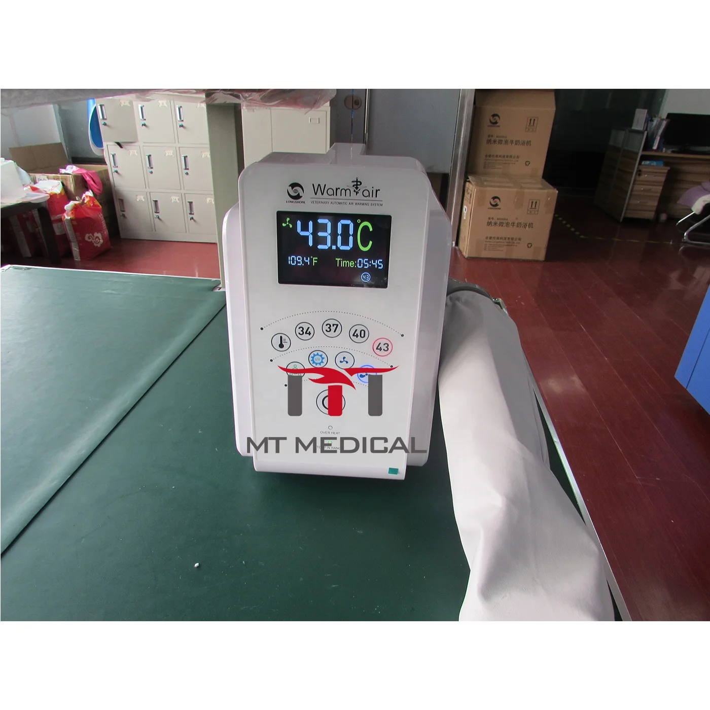 MT MEDICAL Equipment Veterinary Surgical Instruments Automatic Air Warming System Animal Pet Warming System