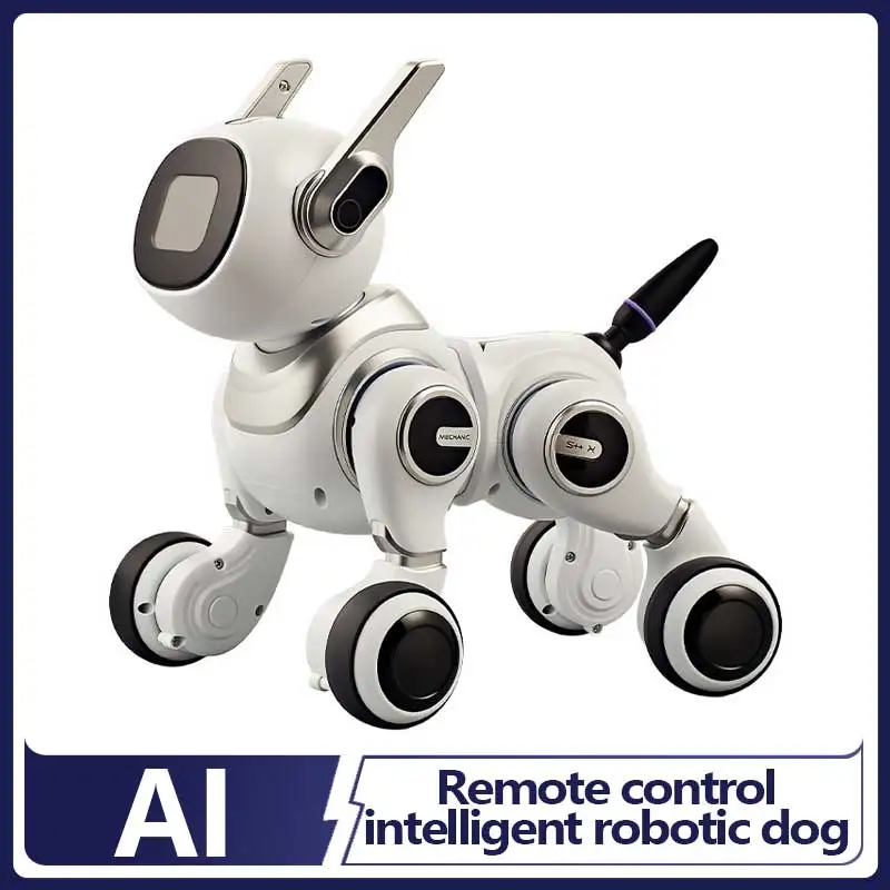 New Ai Remote Control Intelligent Robot Dog Children'S Puzzle Toy Boy Electronic Bionic Robot Dog Rc