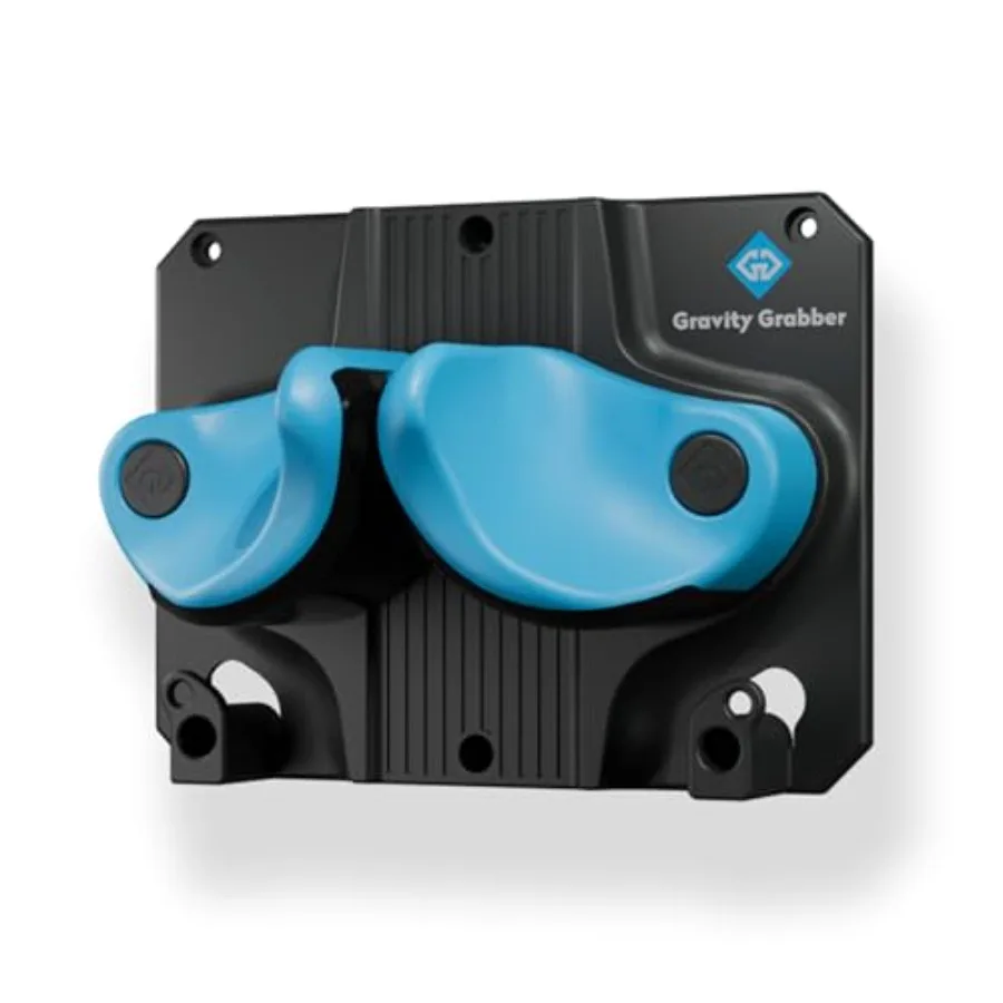 

Gravity Grabber - Ultimate Ski and Snowboard Wall Rack Secure Non-Slip Storage Fits Any Ski/Board Garage Organization Ski Stora