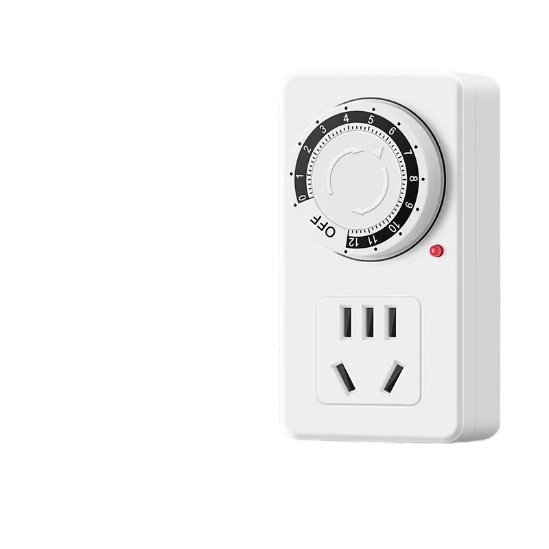 For timer socket automatic power cut-off protector, power timer switch timer for charging the extension cord board