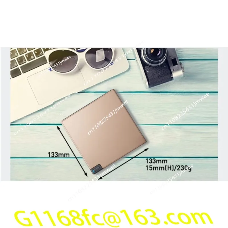 Hot Selling External Blu Ray BDR-XD08CG Gold Mobile Blu Ray Notebook Optical Drive