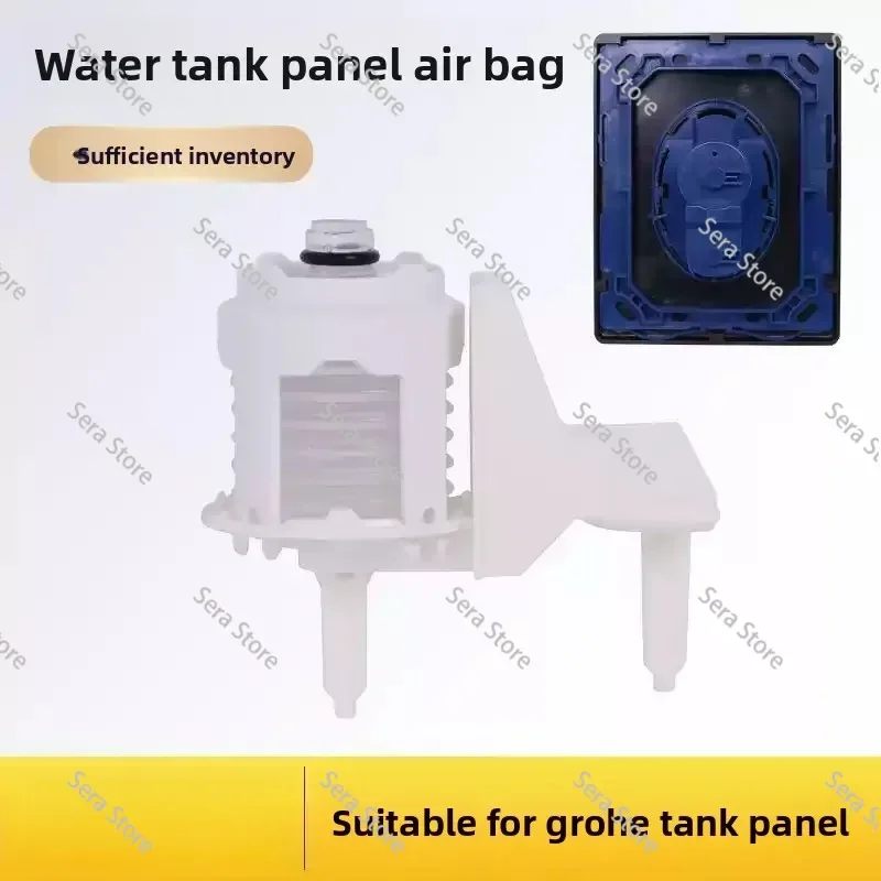 Compatible with Concealed Hidden Cistern POM Pneumatic Air Dual Button Airbellows Repair Accessories for  Bathroom Toilet Tank